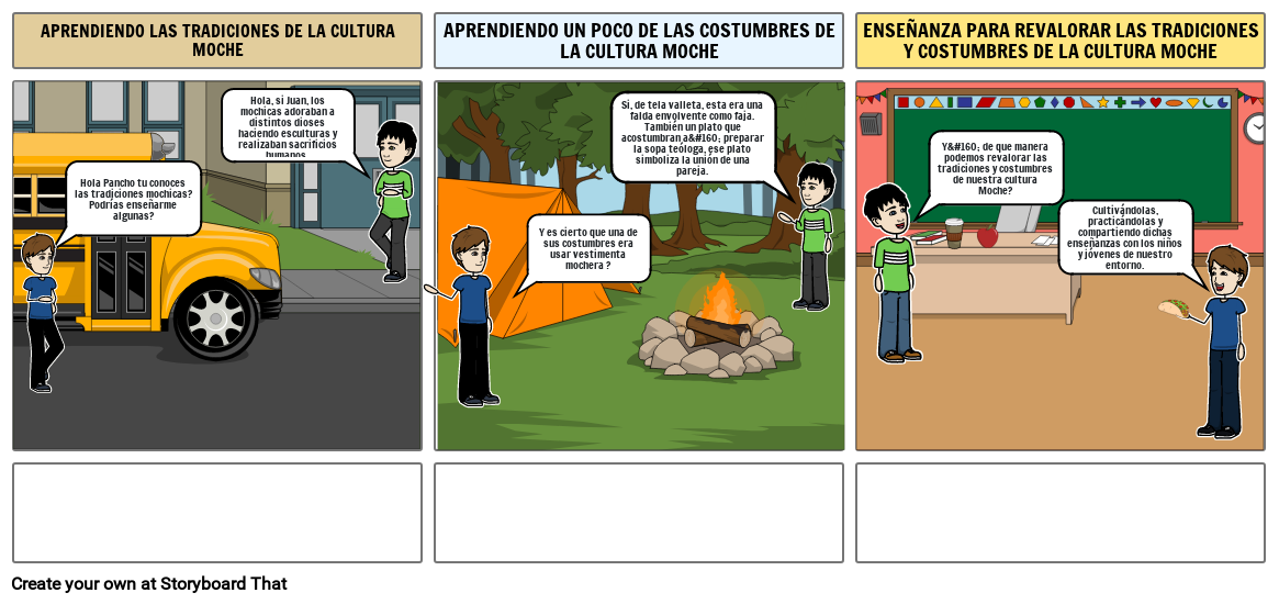 HISTORIETA DEL MEDIO AMBIENTE Storyboard By D5f70e7c