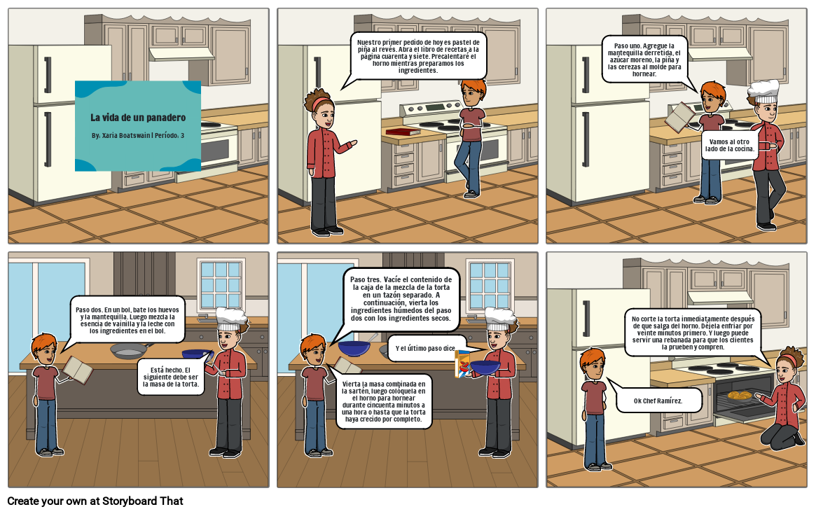 Unit 4 - Cartoon Strip