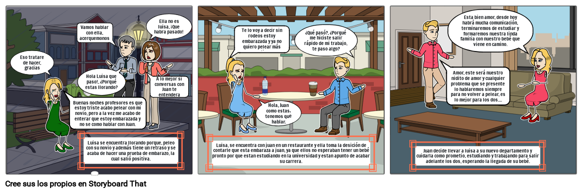 Pelea de pareja en conflicto
