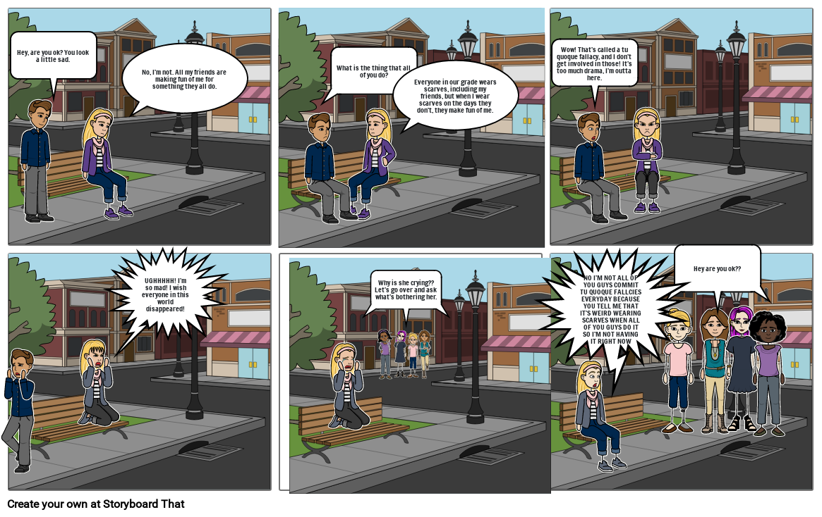 Tu Quoque Comic Strip Storyboard by d7243960