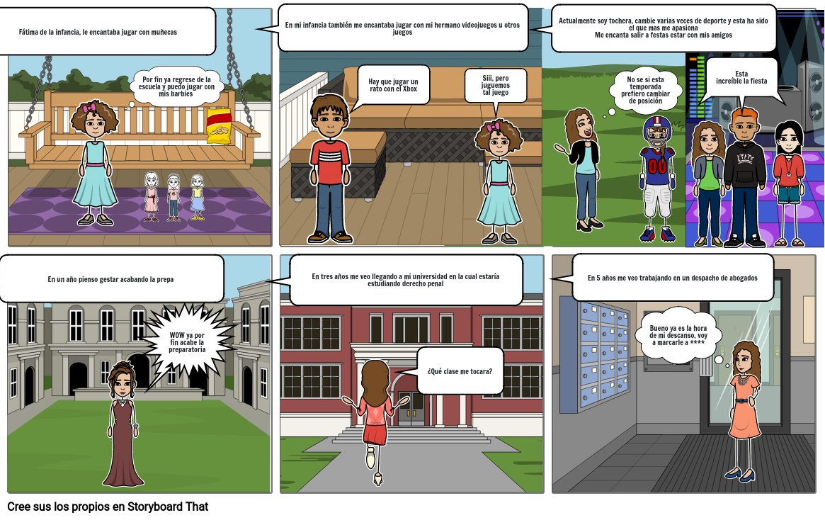 Mi Proyecto De Vida Storyboard By D77421d4 9235