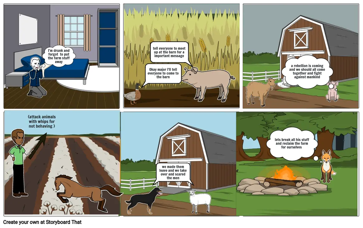 animal farm comic strip (1)