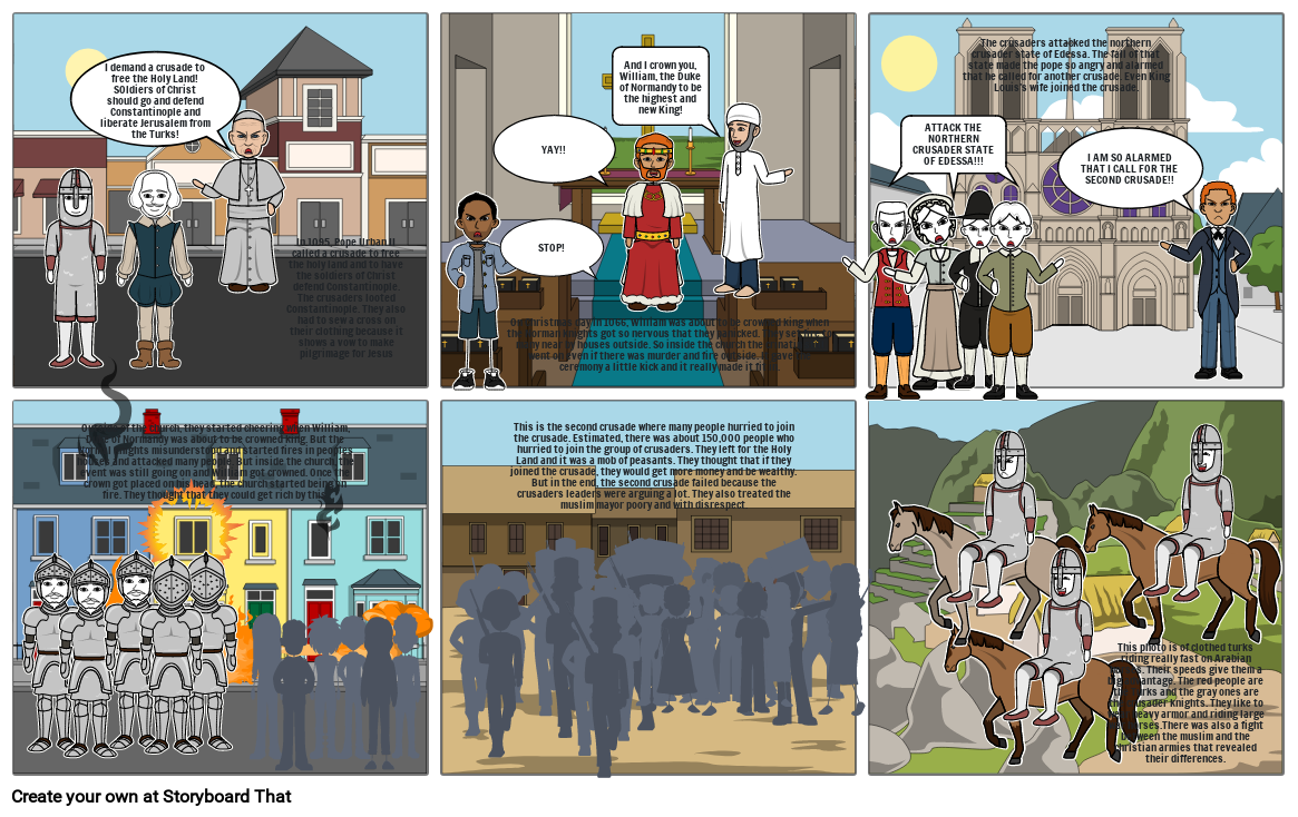 Kasaysayan ng Krusada Storyboard por d8be049c