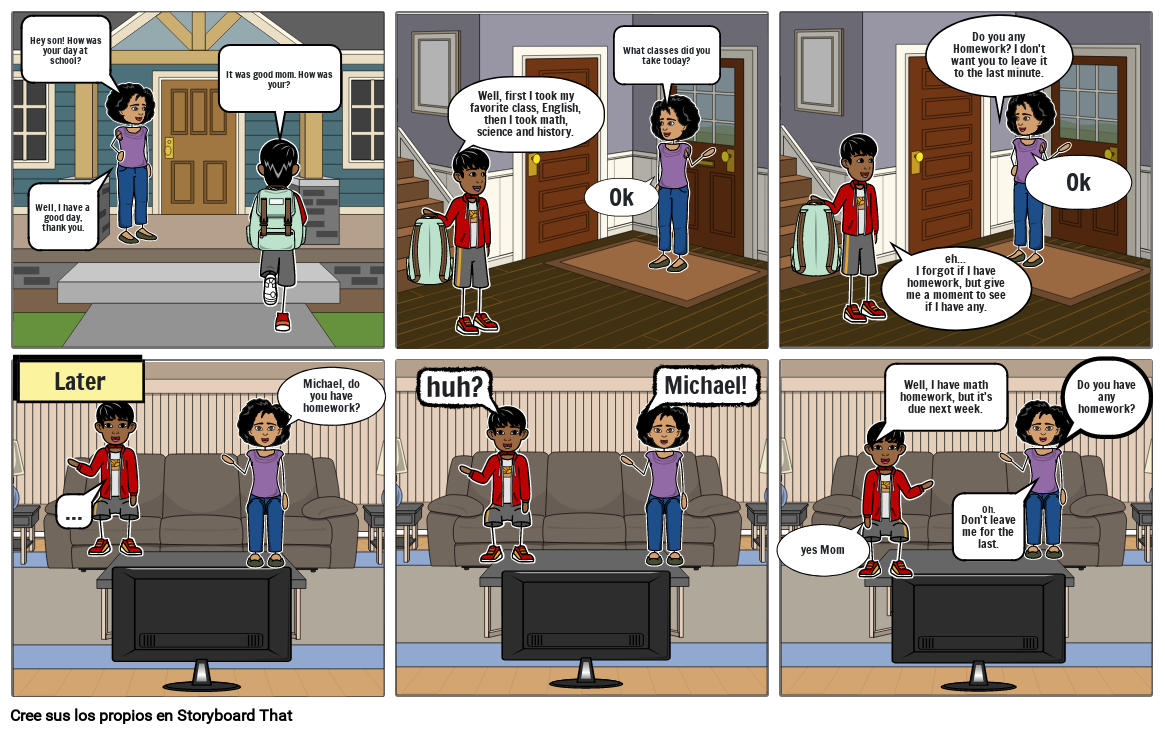 Natanael comic strip Storyboard by d8c19e91