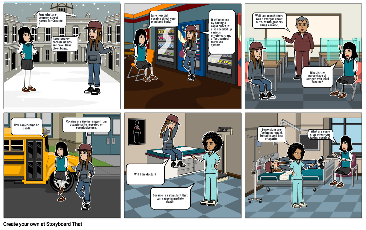 Drug Storyboard Project Storyboard by d9533533