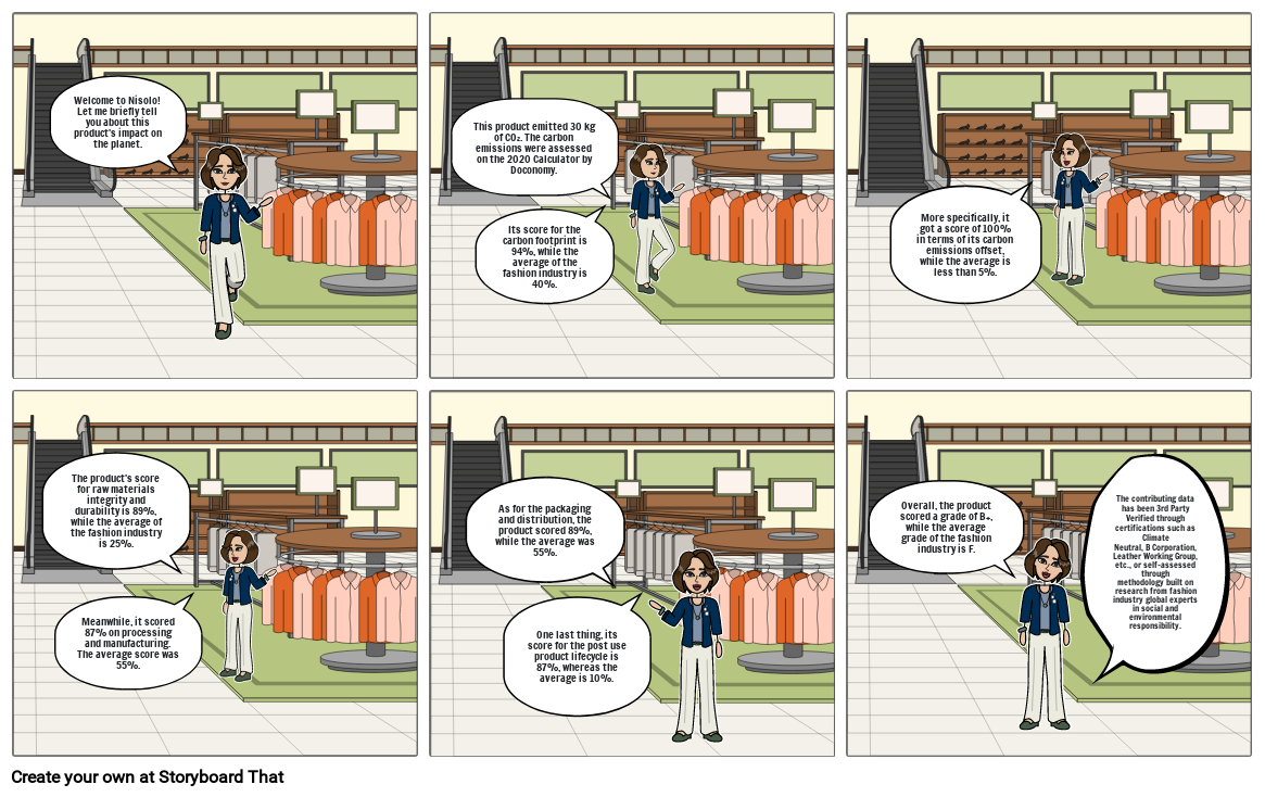 Sustainability Facts Storyboard by d95d4ea4