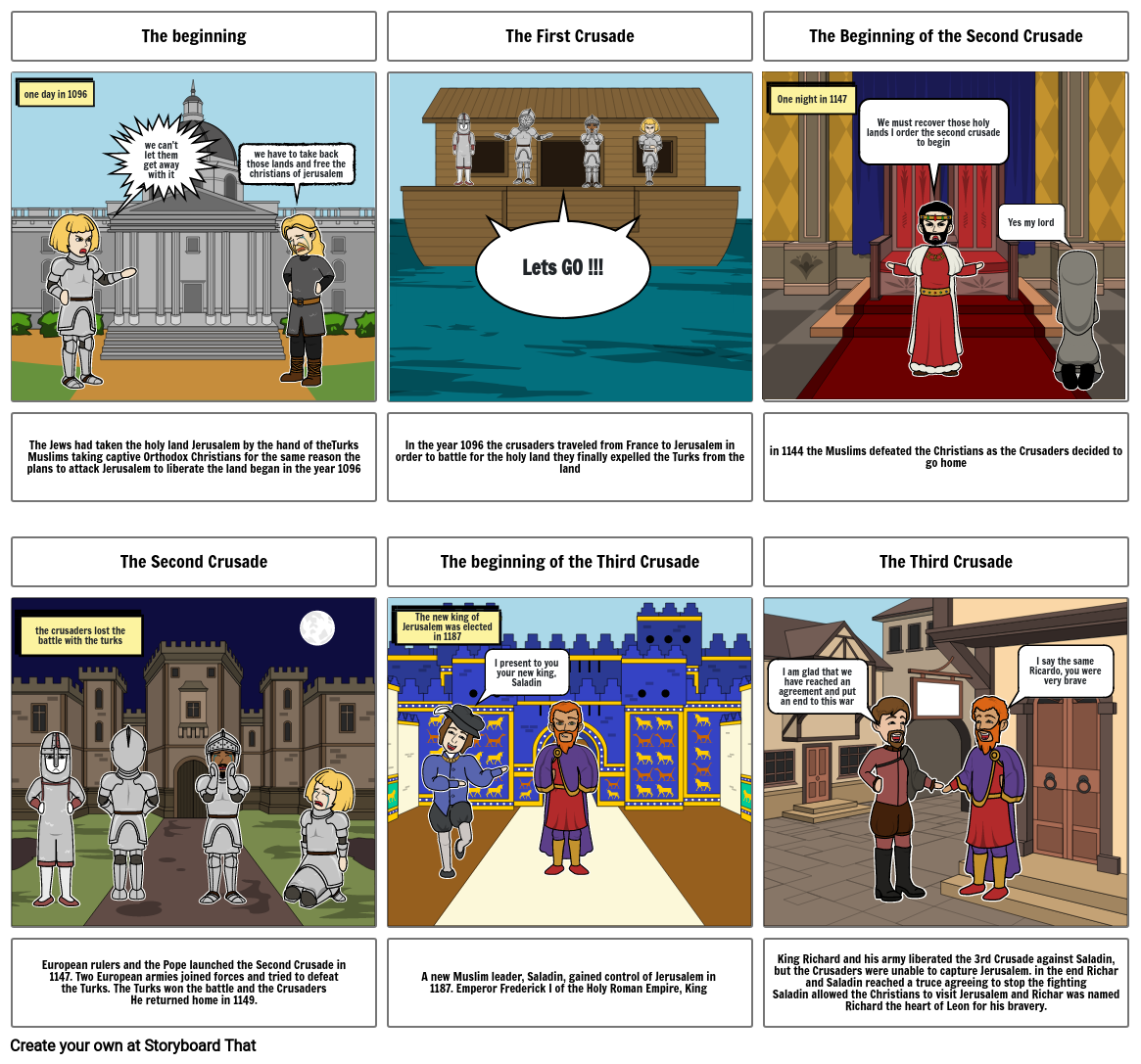 The crusade Storyboard by d99fcbc6