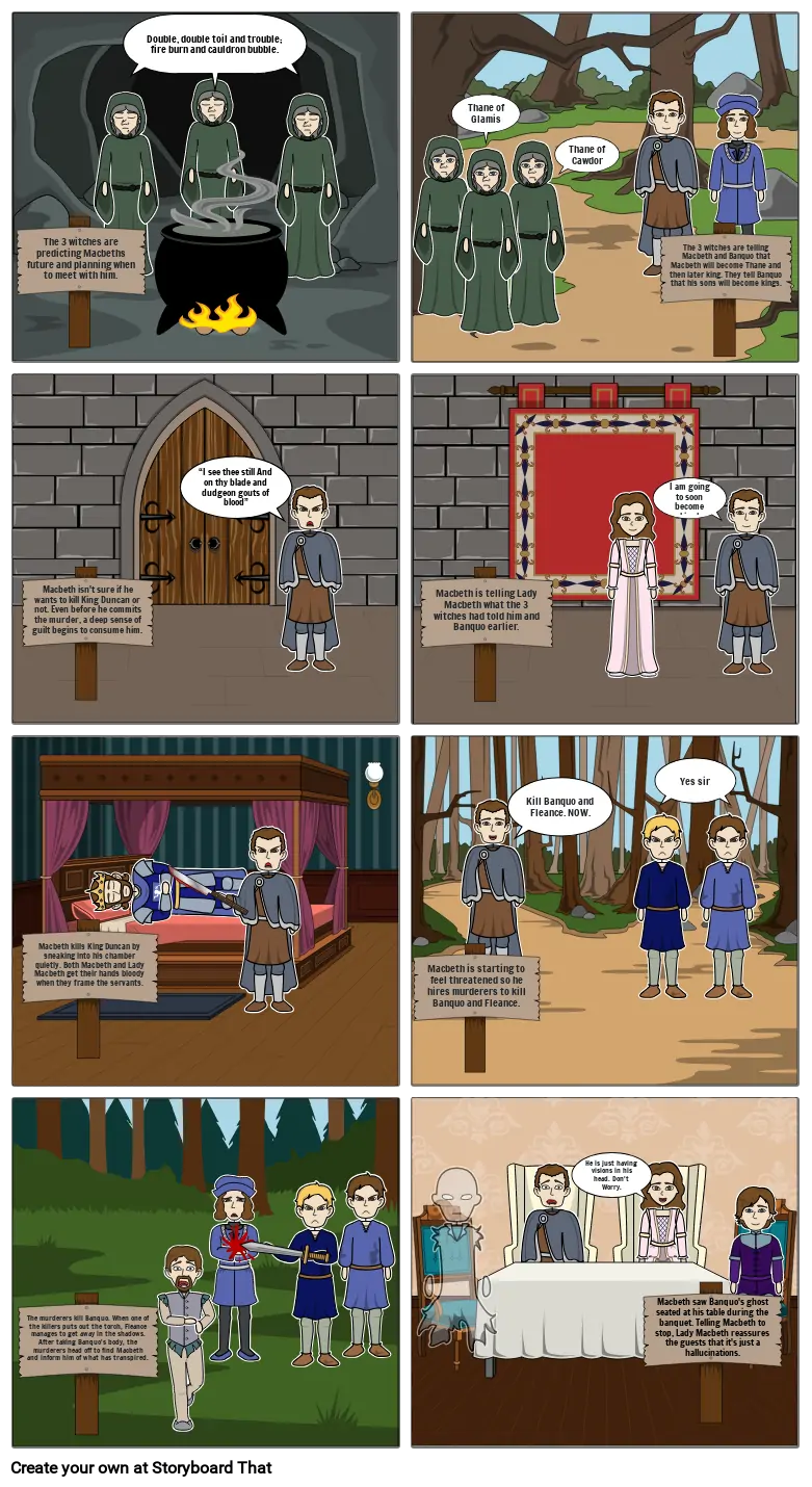 Macbeth Storyboard Project