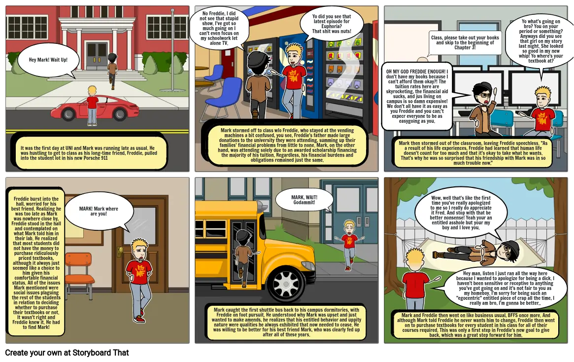 Sociological Imagination: The Rich Friend
