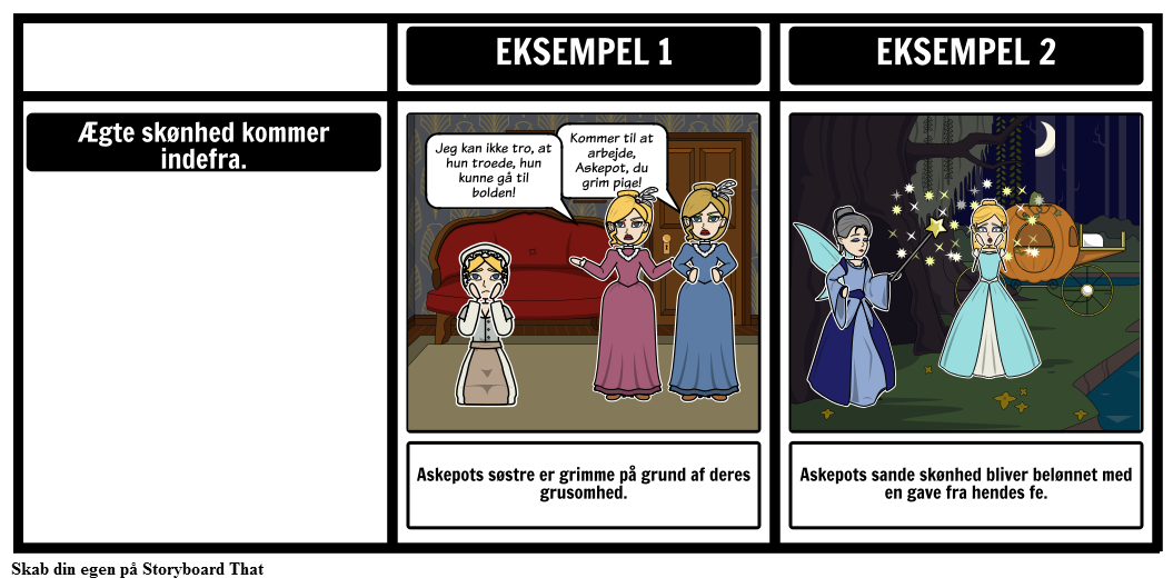 Askepot Storyboard af da-examples