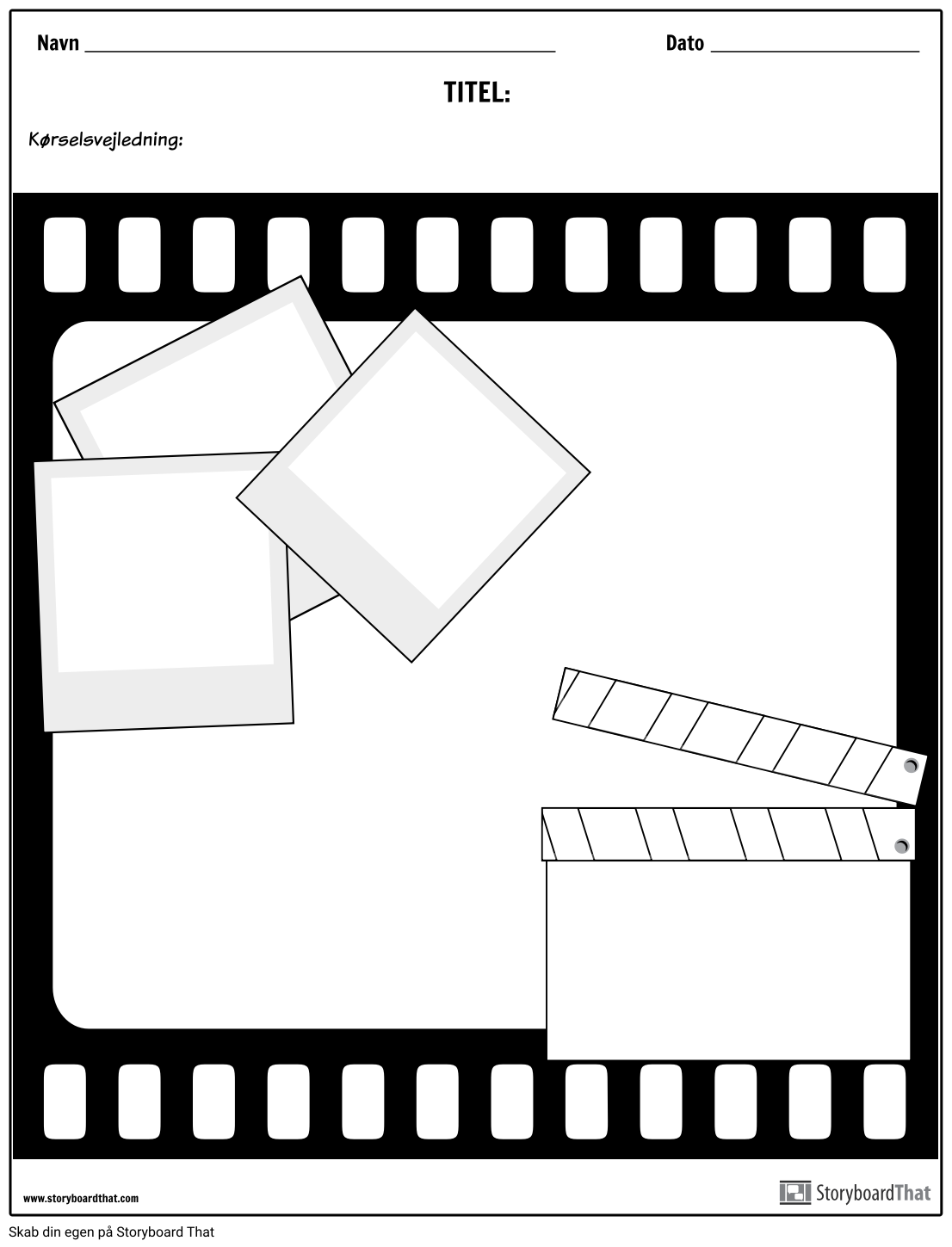 Film og Film Storyboard by da-examples