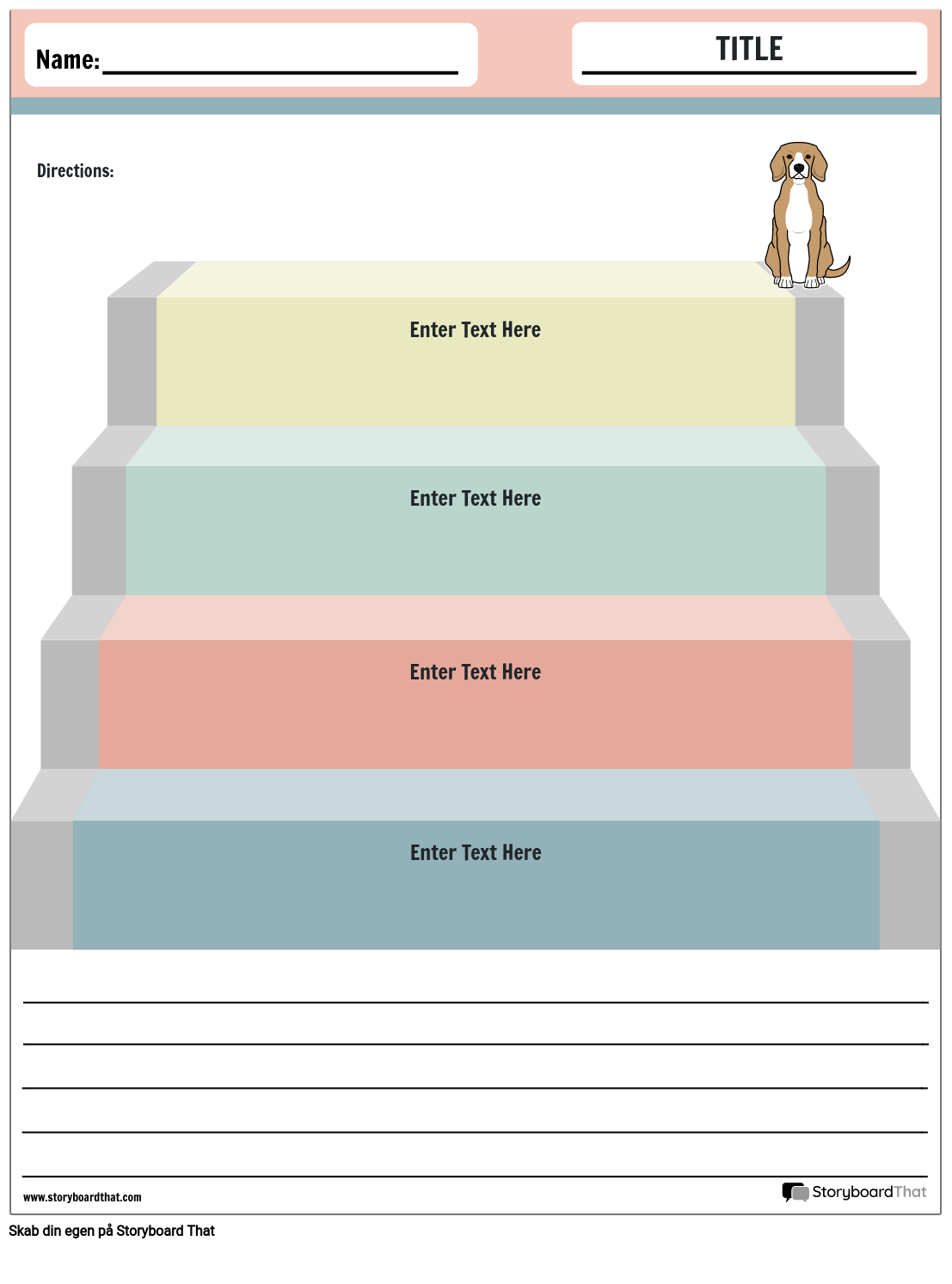 grafiske-arrang-r-trapper-storyboard-af-da-examples