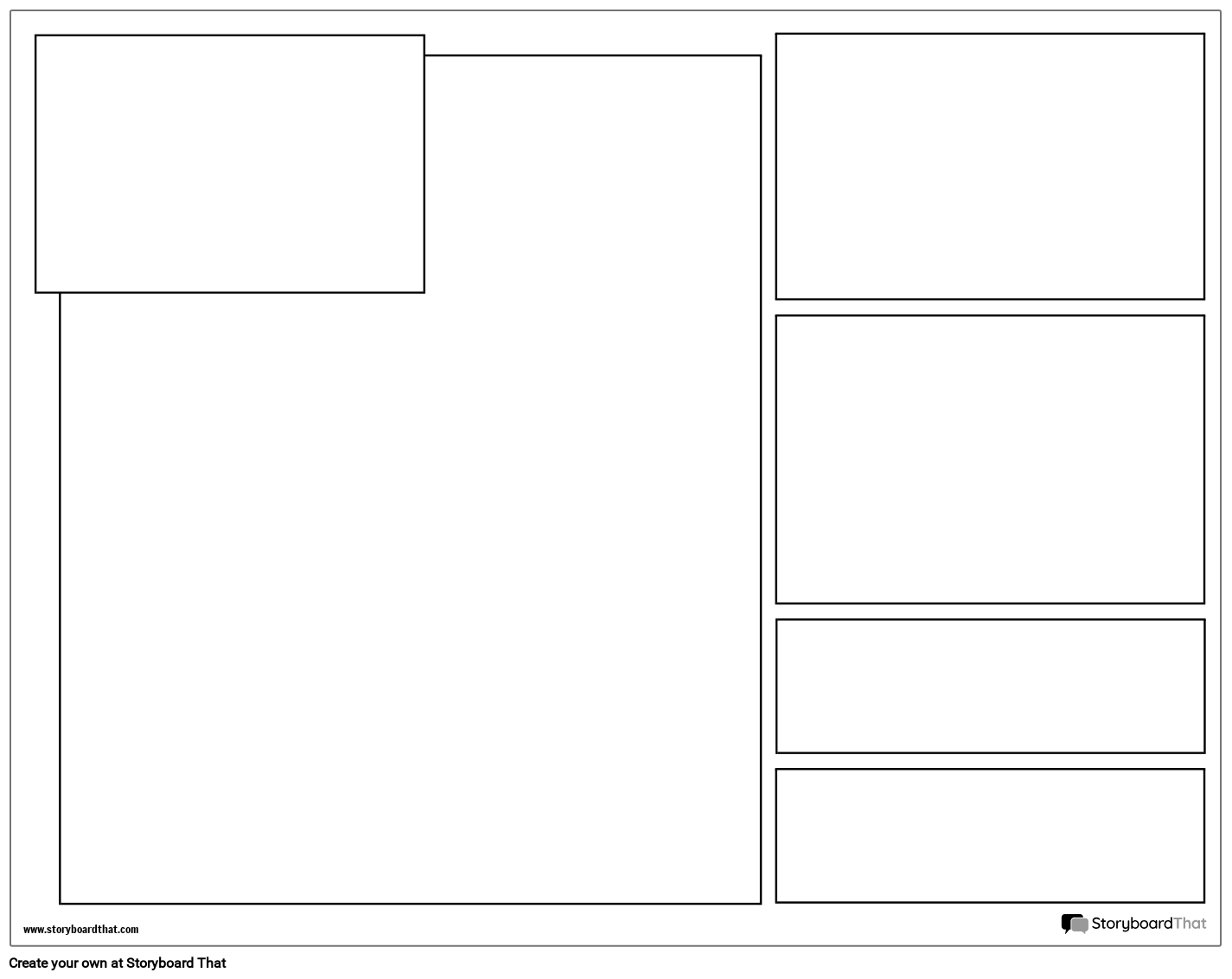Graphic Novel Layout 4