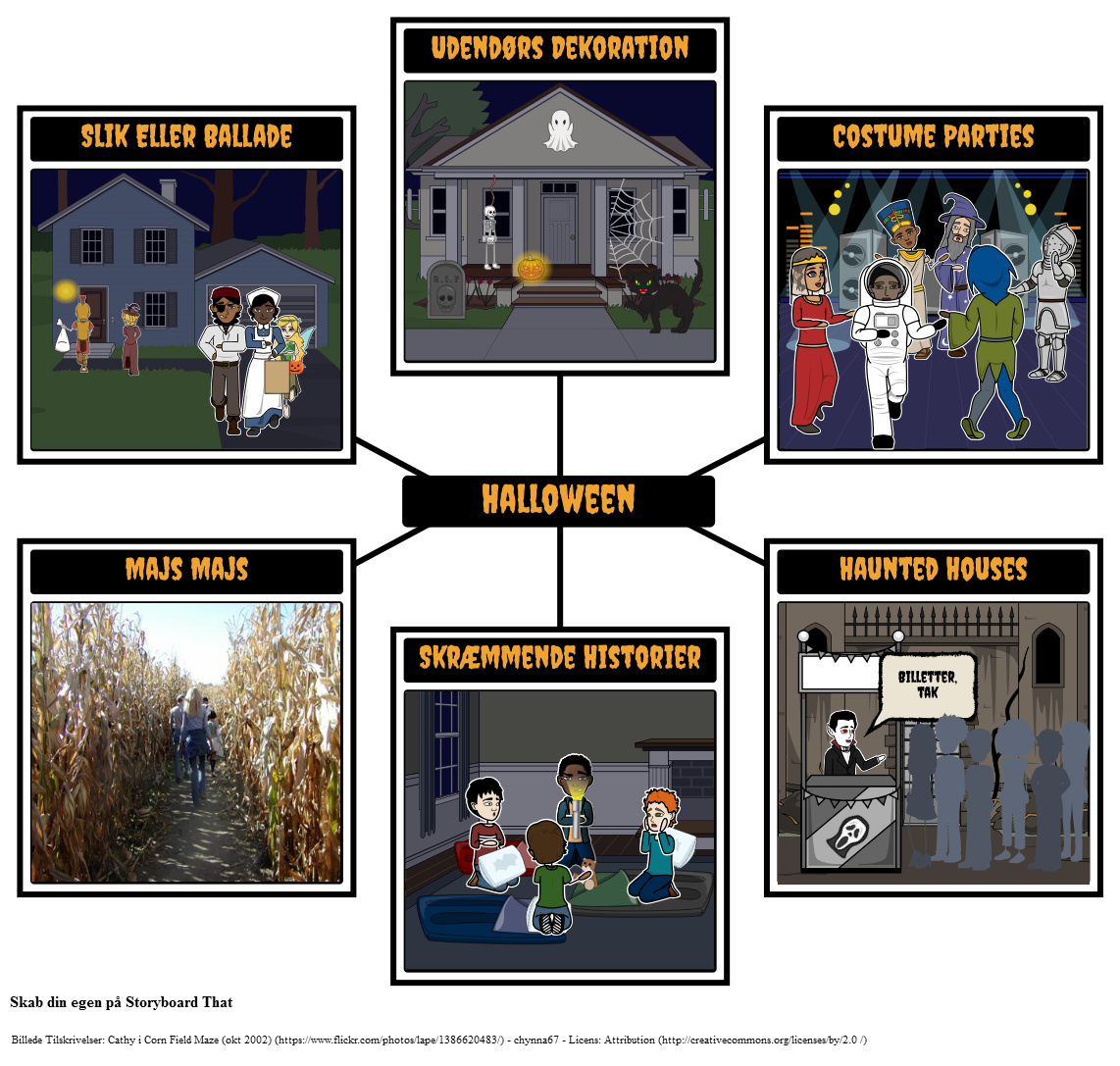 halloween-aktiviteter-m-der-at-fejre-storyboard