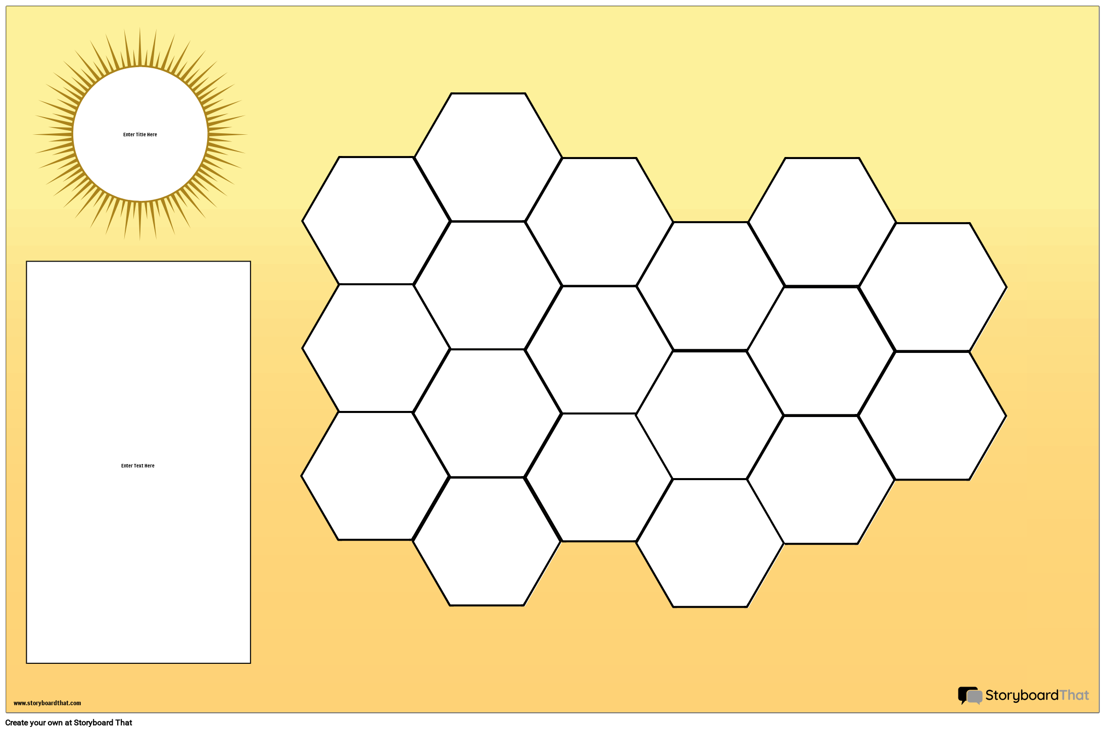 Hexagon Spilleplade