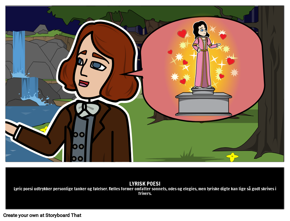 Lyrical Text Examples Lyric Poetry Storyboard par da-examples