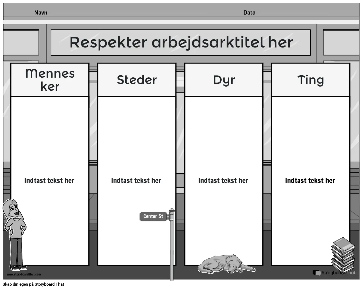 Resp Landskab Sort og Hvid 2 Storyboard by da-examples