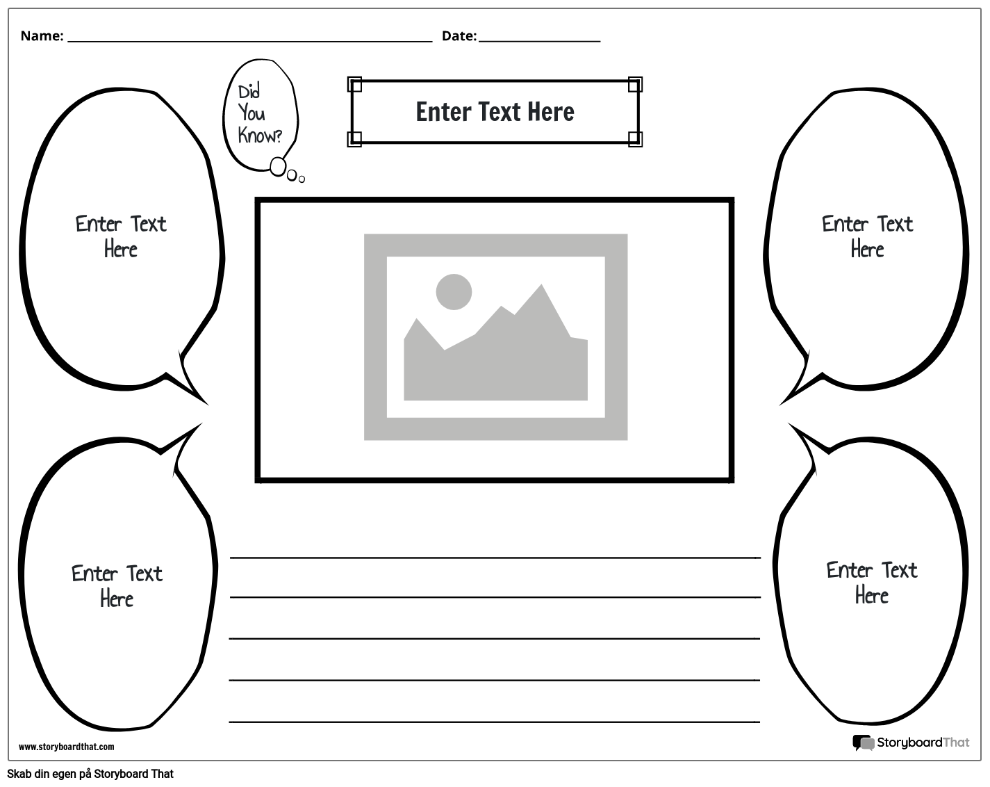 Samfundsfag Kendte Du Graphic Organizer Storyboard Hot Sex Picture