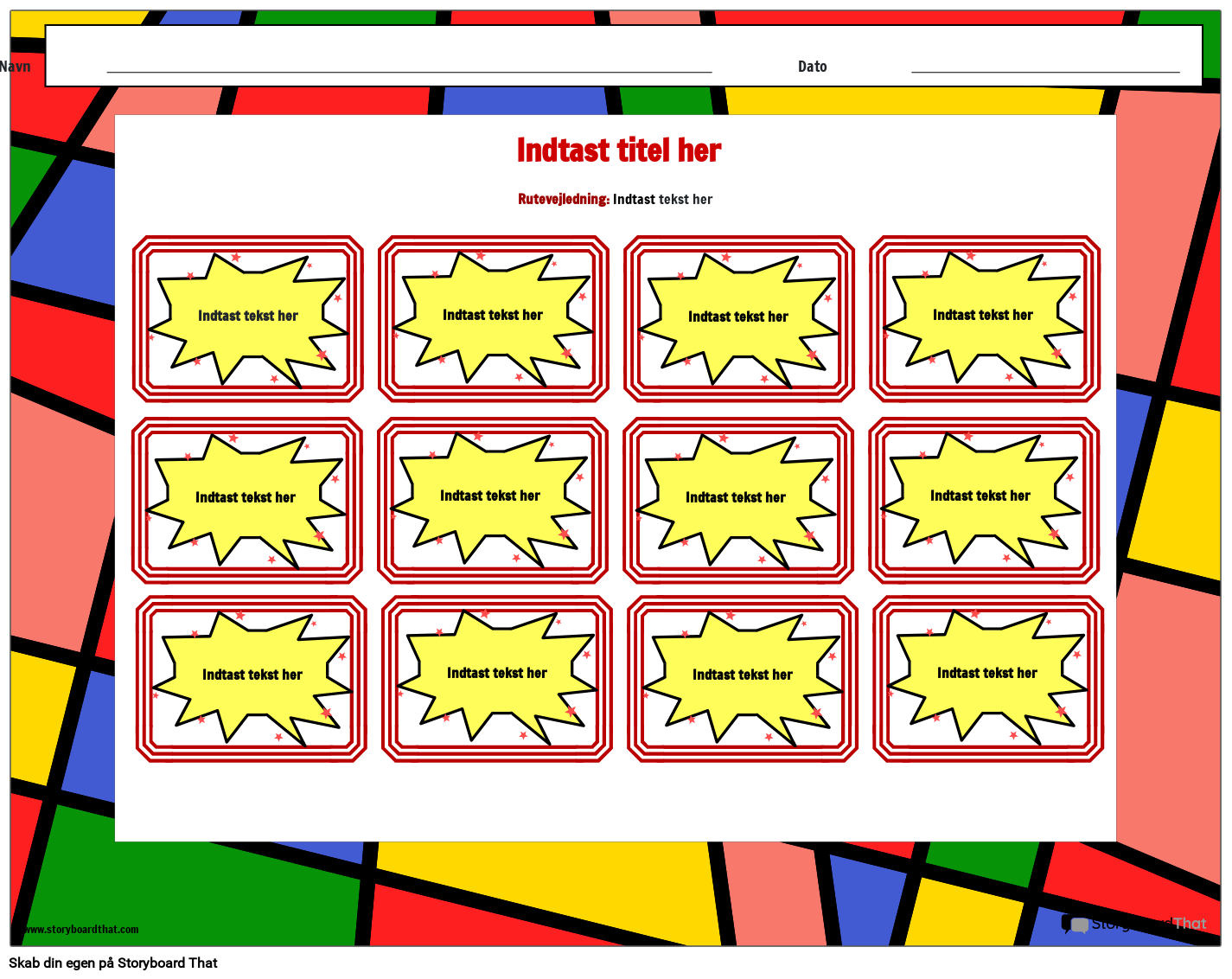 Sjove Ice Breakerkortspil Storyboard por daexamples