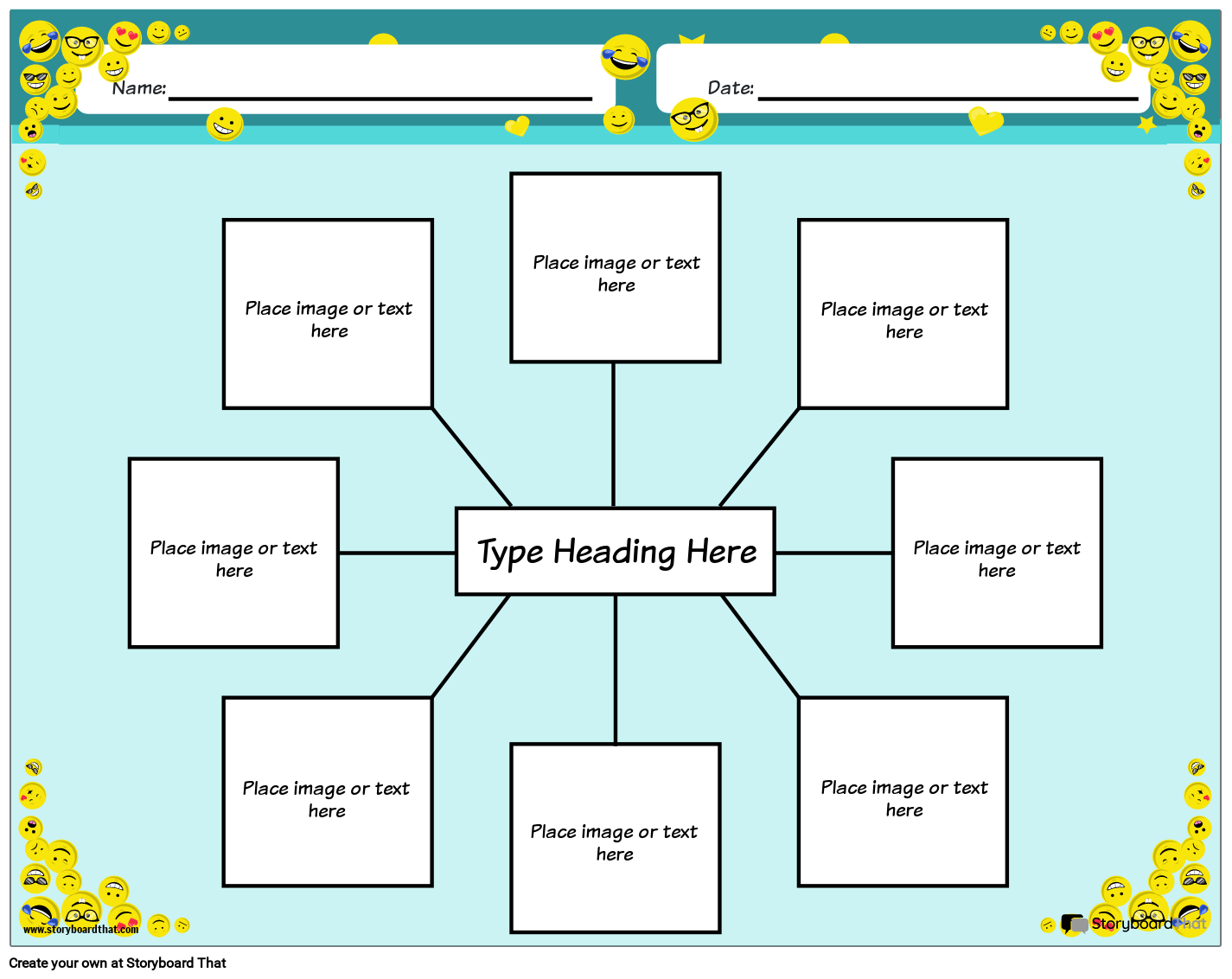 Spider Map Color Landscape 3 Storyboard by da-examples