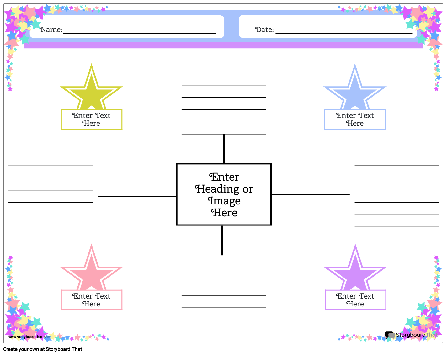 Spider Map Color Landscape 4 Storyboard by da-examples