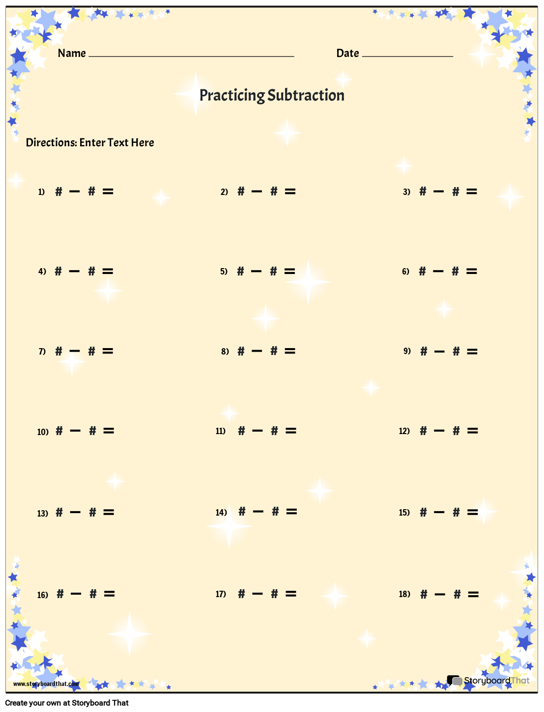 subtraktion-portr-tfarve-1-storyboard-por-da-examples