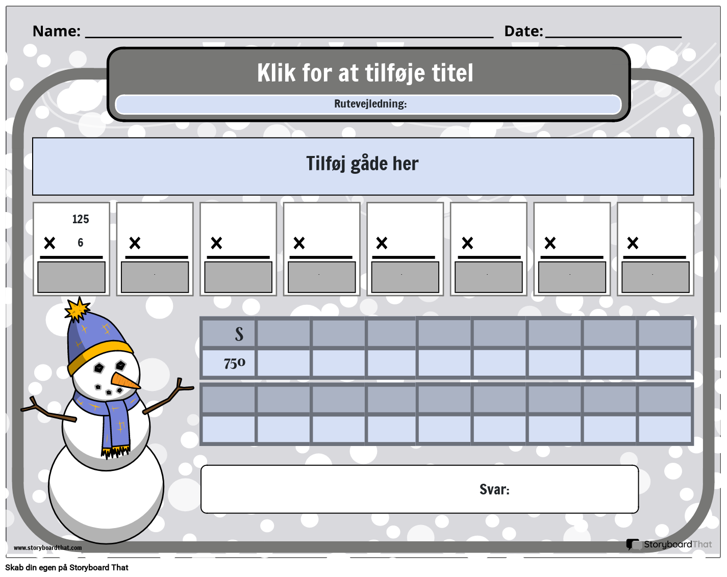 vintertema-multiplikation-math-riddle-arbejdsark