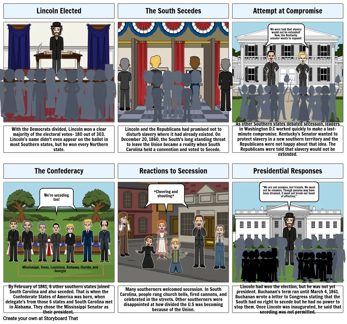 History Storyboard