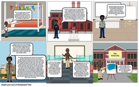 Aaron Douglas's life. By Ashan James