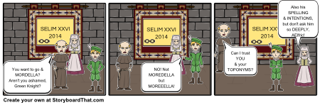 Aelfric & The Green Wife on Selim XXVI, Morella.