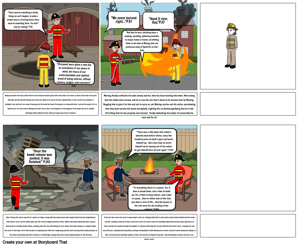 History of the Fireman in Fahrenheit 451 - Lesson