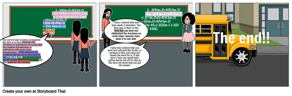 Solving-Multi-Step Equations Involving Fractions