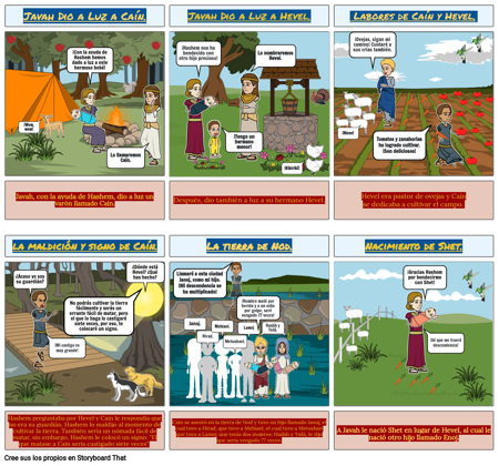 La Historia de Caín y Hevel.