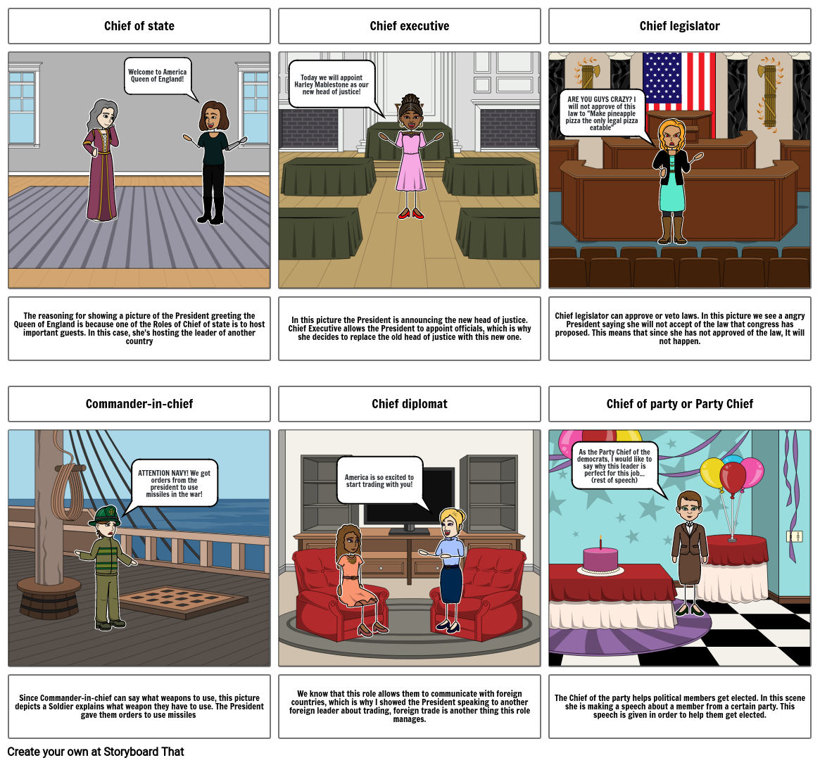 social studies comic strip homework