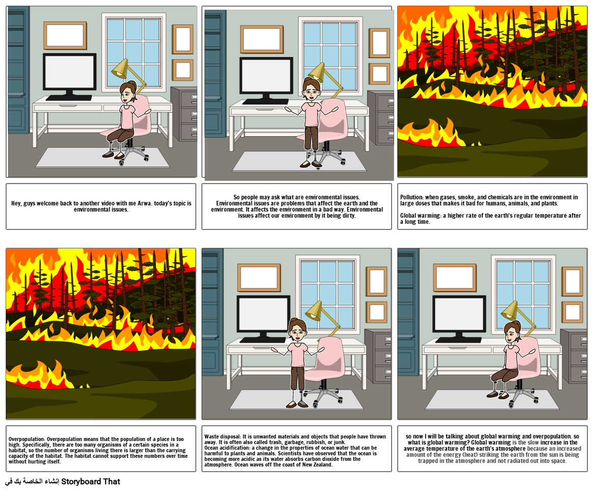 environmental issues Storyboard von db71fc50