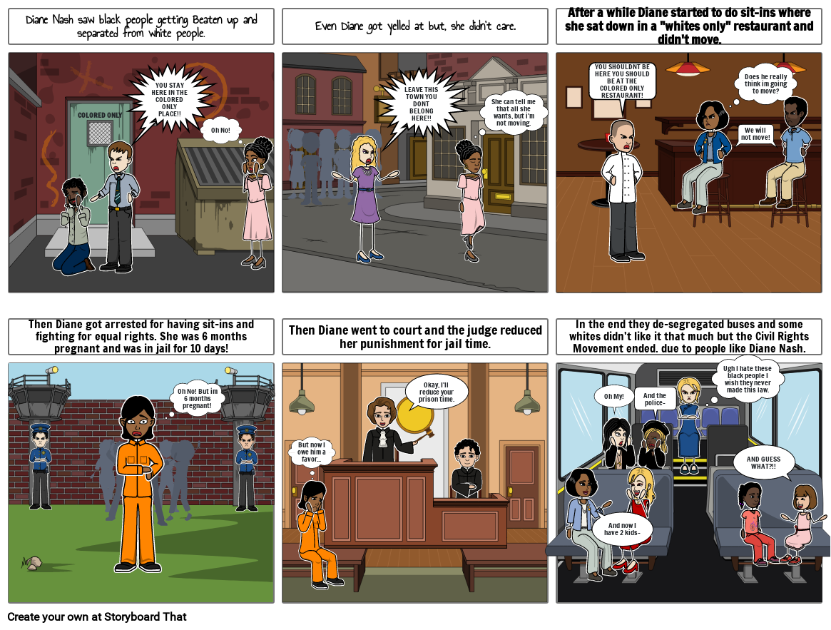 Diane Nash Storyboard by db7d1198