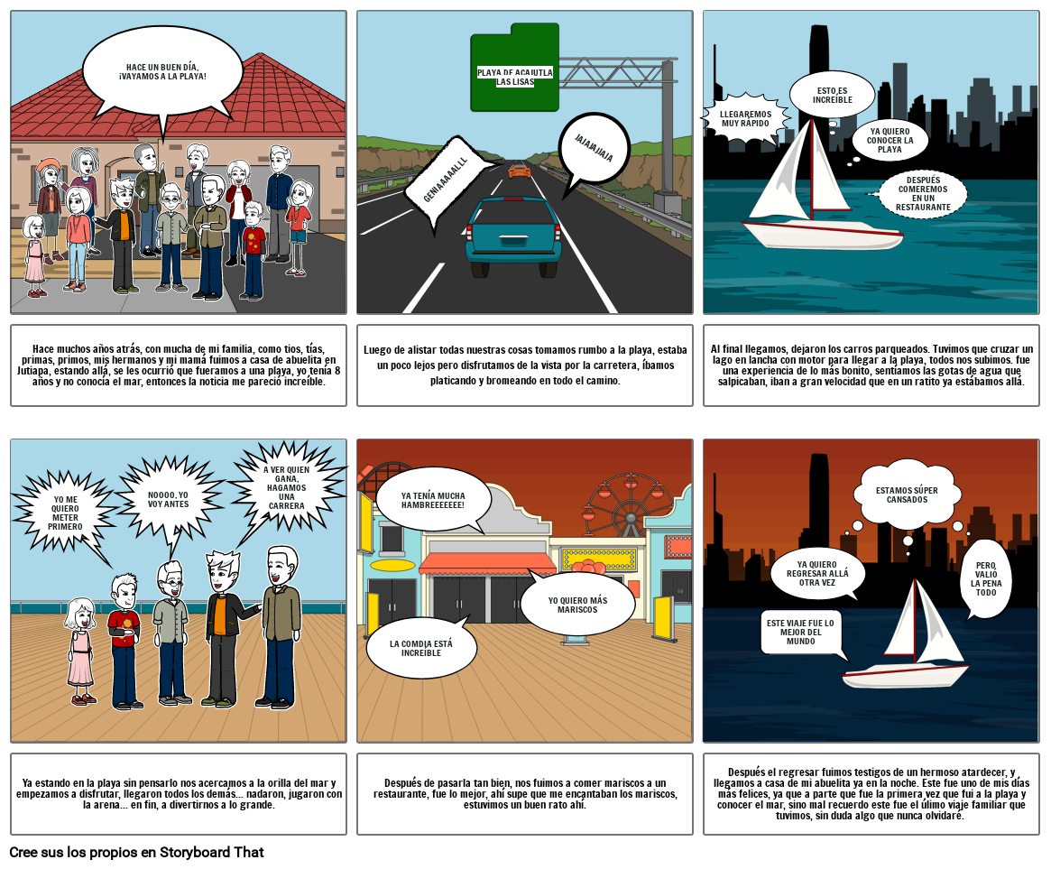 El día más feliz de mi vida Storyboard by dbbfa5c0