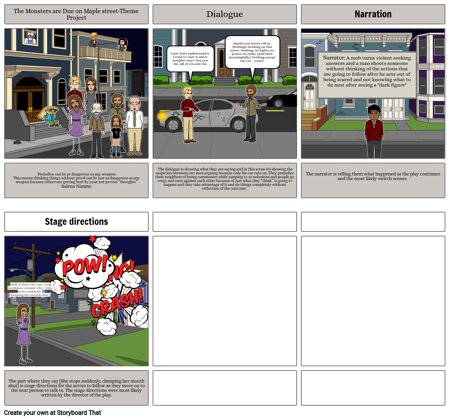 Monsters Are Due On Maple Street - Storyboard 209