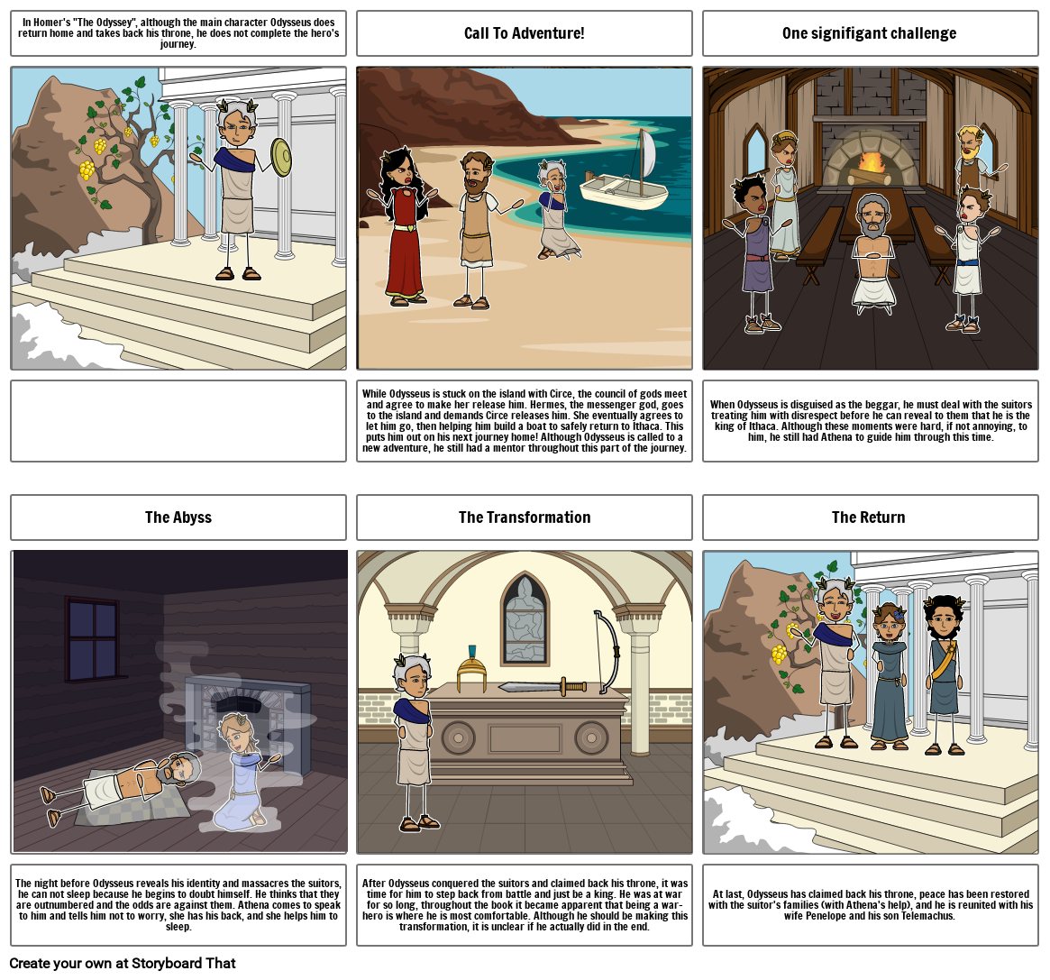 Odyssey Summative Storyboard