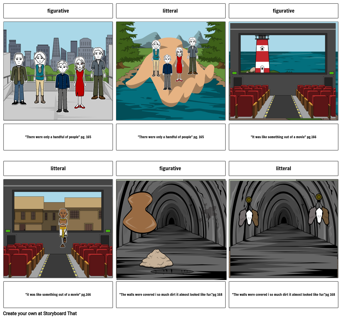 Figurative Language Storyboard By Dbd13c2b 2691