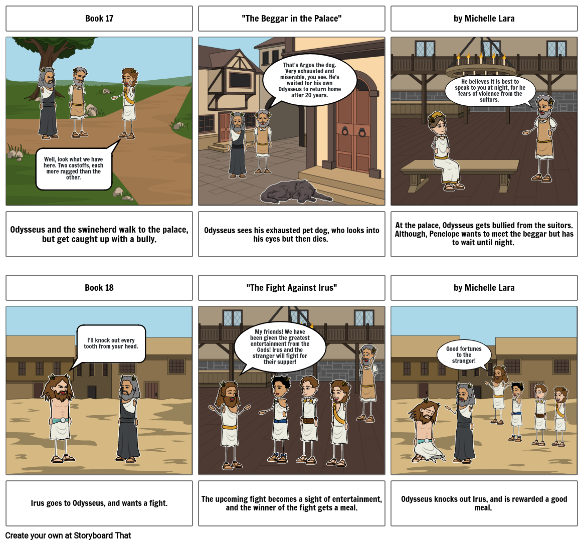 The Odyssey - Book 1 Storyboard by dc1dc104