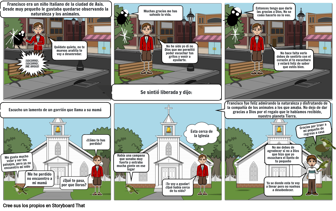 San Francisco de Asis Storyboard por dc5fcf6b