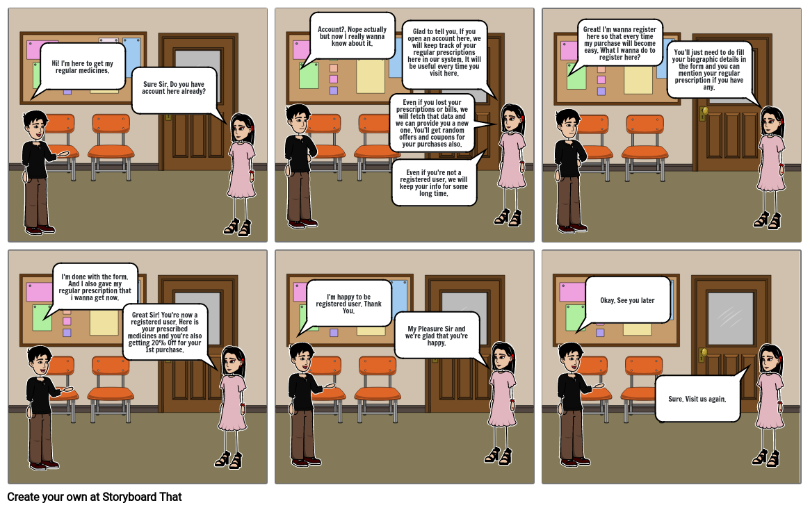 Pharmacy Management System Storyboard by dc79de2c