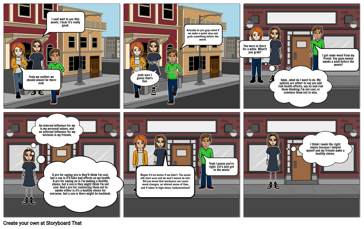 MINITASK#1 SCIENCE COMIC STRIP #2 Storyboard by dc9756d1