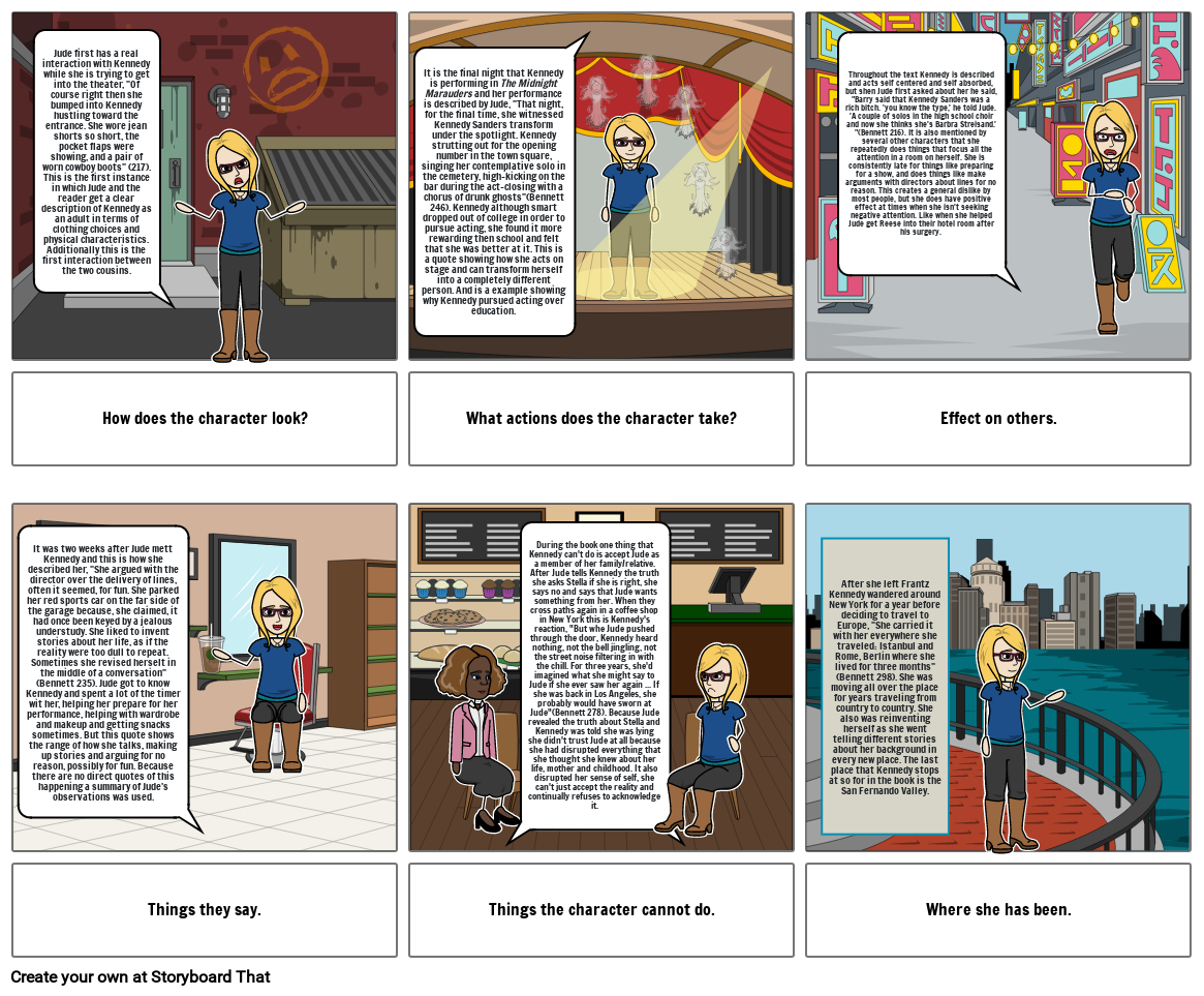 Vanishing half Task 5 Storyboard par dccbd93c