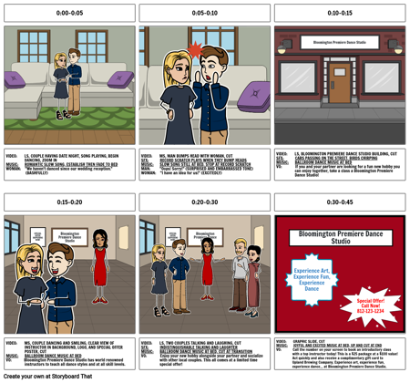 Dance Studio Advertisement