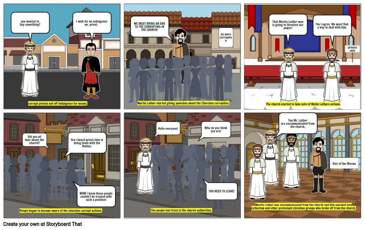 protestant reformation project