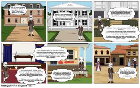 La doctrina Monroe y destino manifiesto  