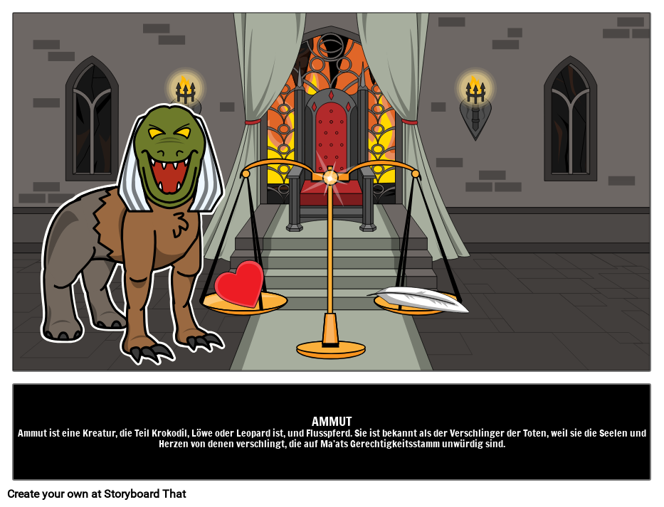 Ammut Storyboard por deexamples