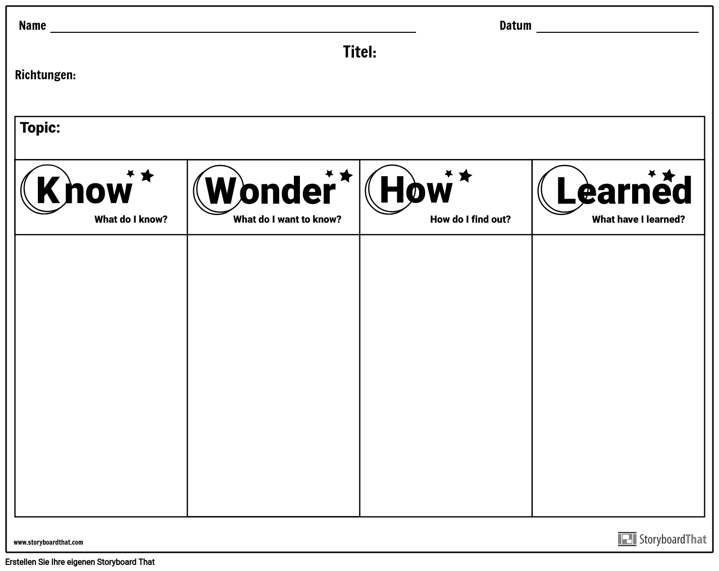 Arbeitsblatt Kwhl Storyboard Por De Examples 